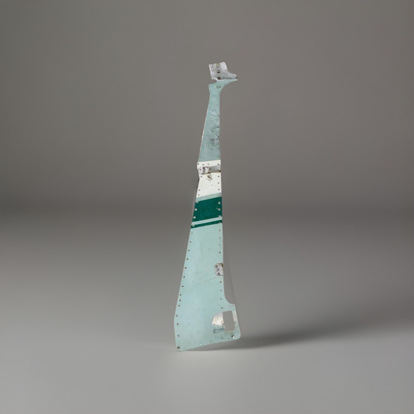 Cessna 172 LH Doorpost Bulkhead Skin (P# 0517007-3 | As Removed)