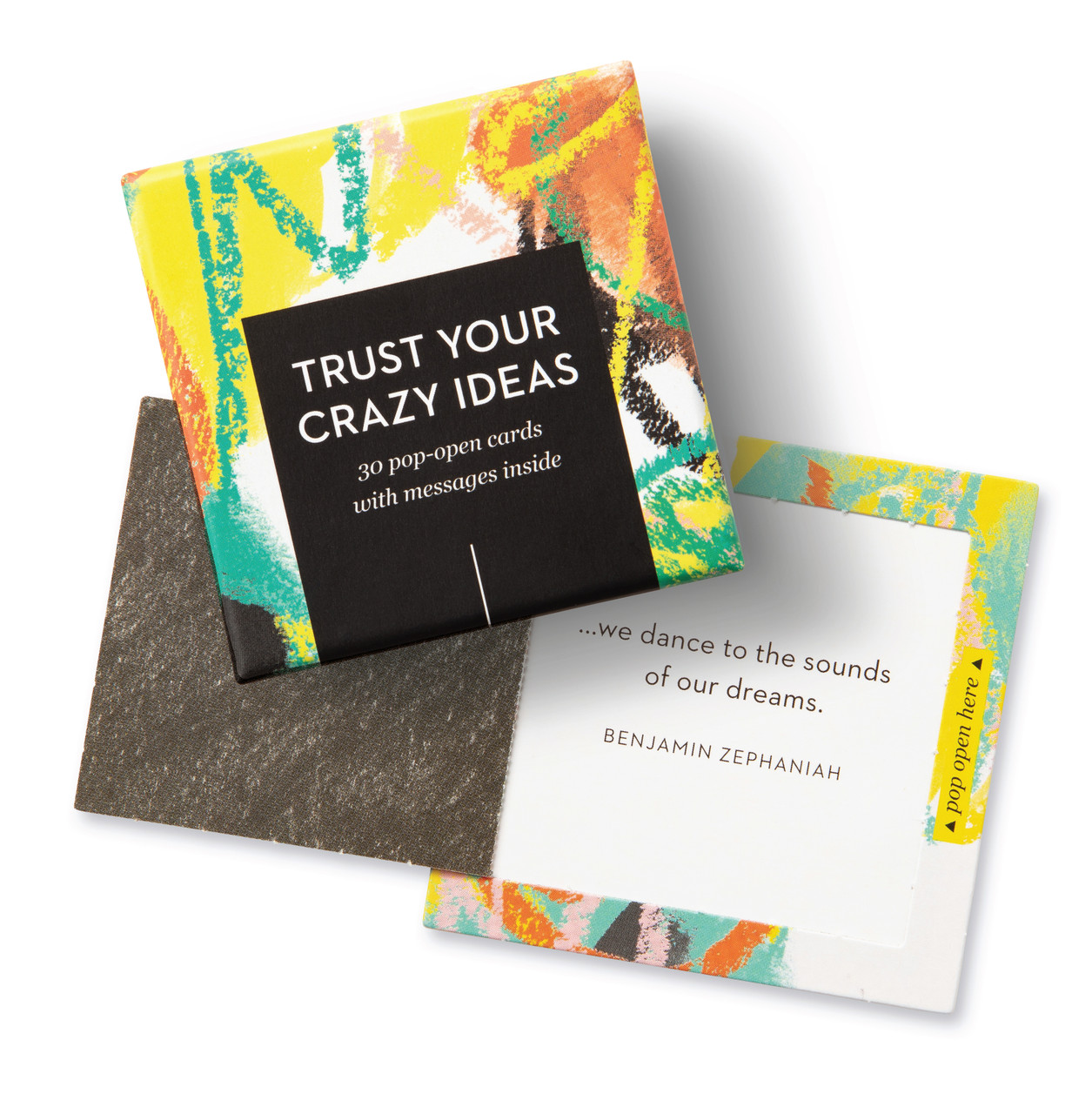 Trust Your Crazy Ideas ThoughtFulls: 30 Surprise Pop-Open Cards