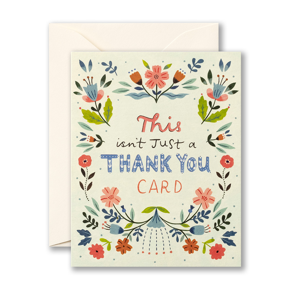 Love Muchly Greeting Cards – Thank You Card | Card Front: 