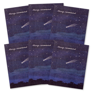 Sympathy Card: Always remembered.