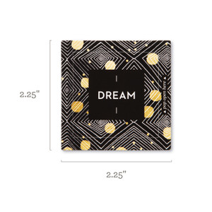 This image shows the size of a single card, 2.25" x 2.25".