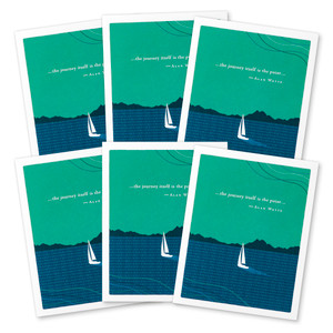 Birthday Card: “…the journey itself is the point…”