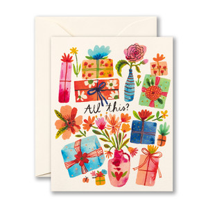 ◆CARLYN◆23SS『NEW FACE OF EXPRESSION』Hug 4colors Love Muchly Greeting Cards – Birthday Card | Card Front