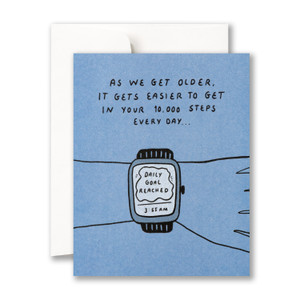 As we get older, it gets easier to get in your 10,000 steps every day…