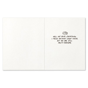Thank You Card: Thank you for everything!