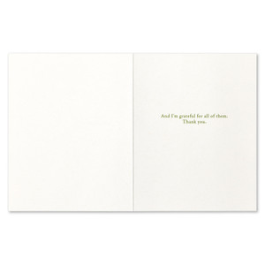 Thank You Card: “Lots of things are incredible about you…”