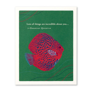 Thank You Card: “Lots of things are incredible about you…”