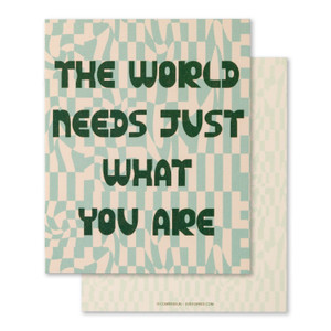 Just So You Know . . . You Are a Wonder