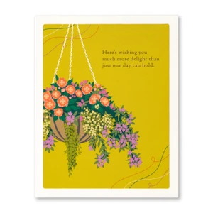 Birthday Card: Here's wishing you much more...