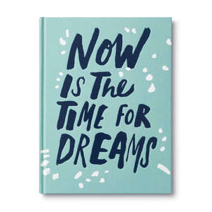 Front of Now Is the Time for Dreams, a gift book written by Danielle Leduc McQueen and illustrated by Chris Ballasiote.
