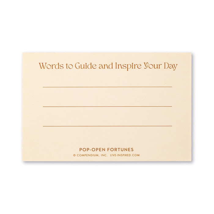 Pop-Open Fortunes | Compendium Pop-Open Cards