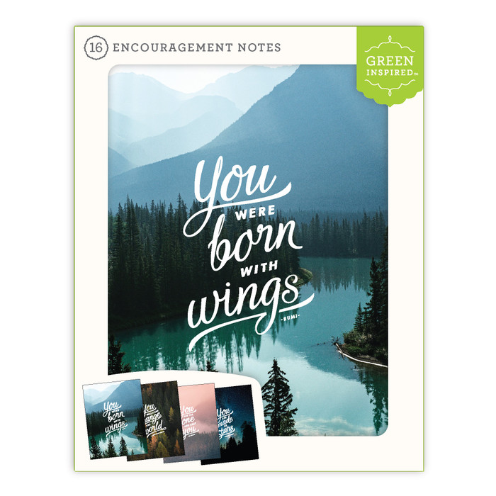 Scenic Encouragement Note Cards