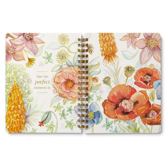 SOUTHERN LOTUS Libro Da Colorare Per Adulti - Farfalle E Fiori, Copertina Rigida Con Rilegatura A Spirale, Pagine A Un Lato, Illustrazioni Dettagliate, Antistress E Rilassante