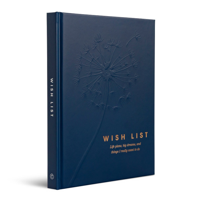 Wish List | Activity Book and Guided Journal, Hardcover | Compendium
