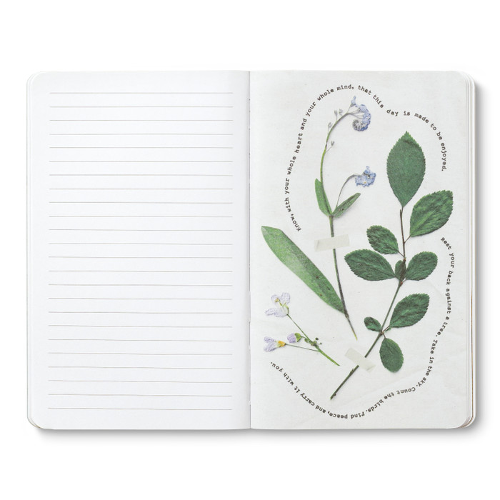 Compendium 'Life Is To Be Enjoyed.' Softcover Journal - 128 Lined Pages, 5x8 Inches, Inspirational Quotes