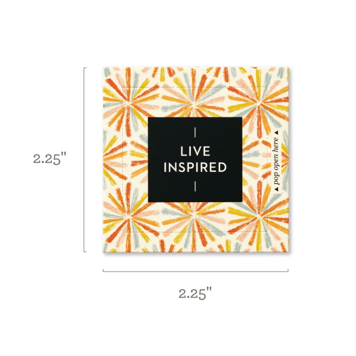 ThoughtFulls Pop-Open Cards: Live Inspired | 30 Cards Each With an