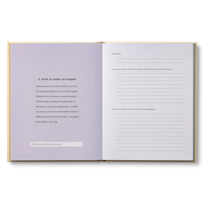 Our Wish List | Friendship and Love Book, Hardcover | Compendium
