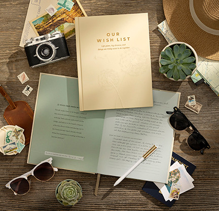 Our Wish List | Friendship and Love Book, Hardcover | Compendium