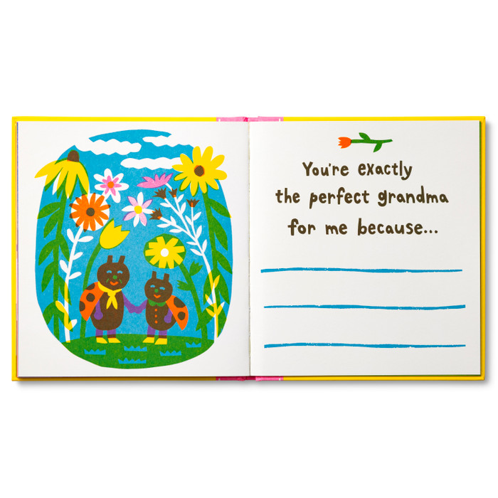 Grandma, I Made You a Book | Grandparent Fill-In Book, Hardcover ...