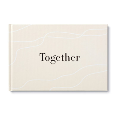 The front cover of this book has a plain beige background with the title "Together" written in the center on the front. 
