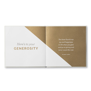This page has a white and brown background with a quote on both sides. 