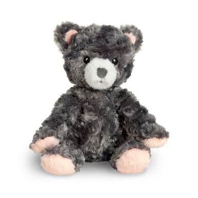 Front view of the cuddly bear plush, an adorable stuffed animal companion to the all ages picture book Feeling Grateful, written by Kobi Yamada and illustrated by Charles Santoso.