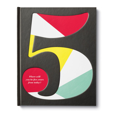 Front of 5: Where Will You Be Five Years from Today?, a motivational book written by Kobi Yamada and Dan Zadra.