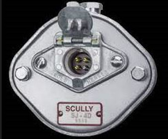 7707 - POLE PATTERN SOCKET, SJ-4D, 4 PIN FOR CANE PROBES