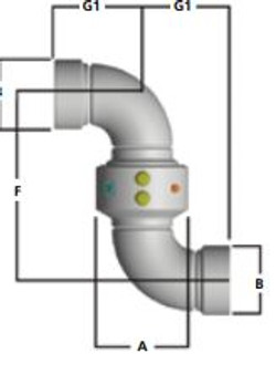 3640-0154 - 1 1/2" ALUM SWIVEL JOINT EPT MAIN SEAL