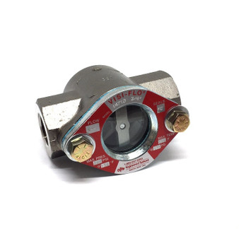 1471D-0104 - 1" VISI-FLO, FNPT, SST, DELRIN PROP, EPT