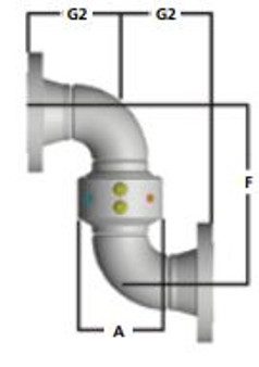 3440FJ-1002 - 10" SWIVEL, CST, FLUOROCARBON, SBMRG'D SERVICE