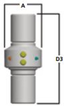 3920W-0205 - 2" FAB SST SWIVEL JOINT FDA NITRILE MAIN SEAL