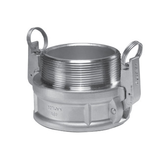 733BL-40SB - 4" AUTOLOK COUPLER, SST, BUNA, MNPT