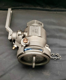 5770-C720B - 2" KAMLOK DUST CAP, SST, TFE/SIL