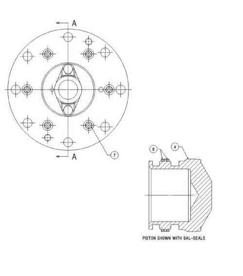 3" Valve Cylinder Parts List