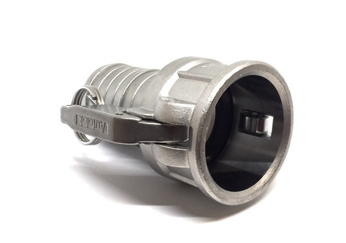733CL-12SB - 1 1/4" AUTOLOK COUPLER, SST, BUNA, HOSE SHANK