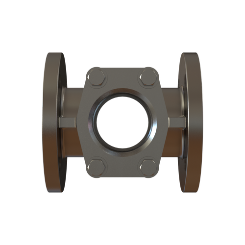 1420F-0203 - 2" VISI-FLO, 150 FLANGE, CST, TEFLON