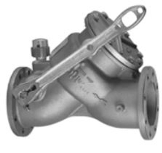 4613B-0040 - 2" HORZ-LOADING VALVE, FNPT, ALUM/BRASS TRIM, BUNA