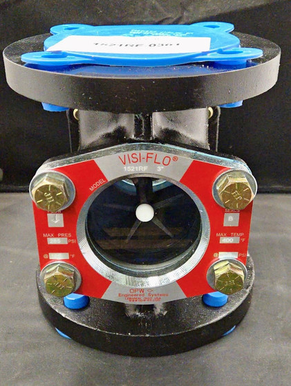1521RF-0301 - 3" VISI-FLO, 150 FLANGE, CST, RYTON PROP, BUNA