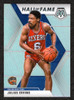 2019/20 Panini Mosaic #288 Julius Erving Hall Of Fame Silver Prizm