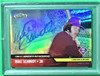 2002 Topps Finest #FMA-MS Mike Schmidt Moments Refractor Autograph PSA 9 Mint