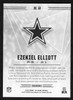 2020 Panini Illusions #60 Ezekiel Elliott Light Blue Parallel 116/199