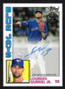 2019 Topps #84A-LG Lourdes Gurriel Jr. 35th Anniversary 1984 Design Autograph