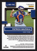 2022 Panini Donruss Optic #RRS-PM Patrick Mazeika Rated Rookie Autograph