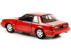 1993 Ford Mustang LX 5.0 - Electric Red with Black Interior - 1:18 Diecast Model Car by GMP