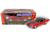 1970 Dodge Challenger R/T 440 Six-Pack - Mr. Norm's Grand Spaulding Dodge - Red with Black Interior - 1:18 Diecast Model by Greenlight