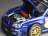 2008 Subaru Impreza - WRC07 #6 Atkinson/Prevot Monte-Carlo - 1:18 Diecast Model Car by Sun Star