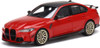 BMW M3 M-Performance (G80) - Toronto Red Metallic with Carbon Top - 1:18 Diecast Model Car by Top Speed