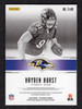 2018 Panini Illusions #FI-HH Hayden Hurst First Impressions Rookie Jersey Relic 162/499