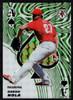 2021 Panini Mosaic #ACE13 Aaron Nola Aces Green Prizm